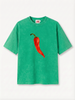 Green Chilli Vintage Wash Tee