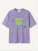 House of Funk Purple Oversized Tee