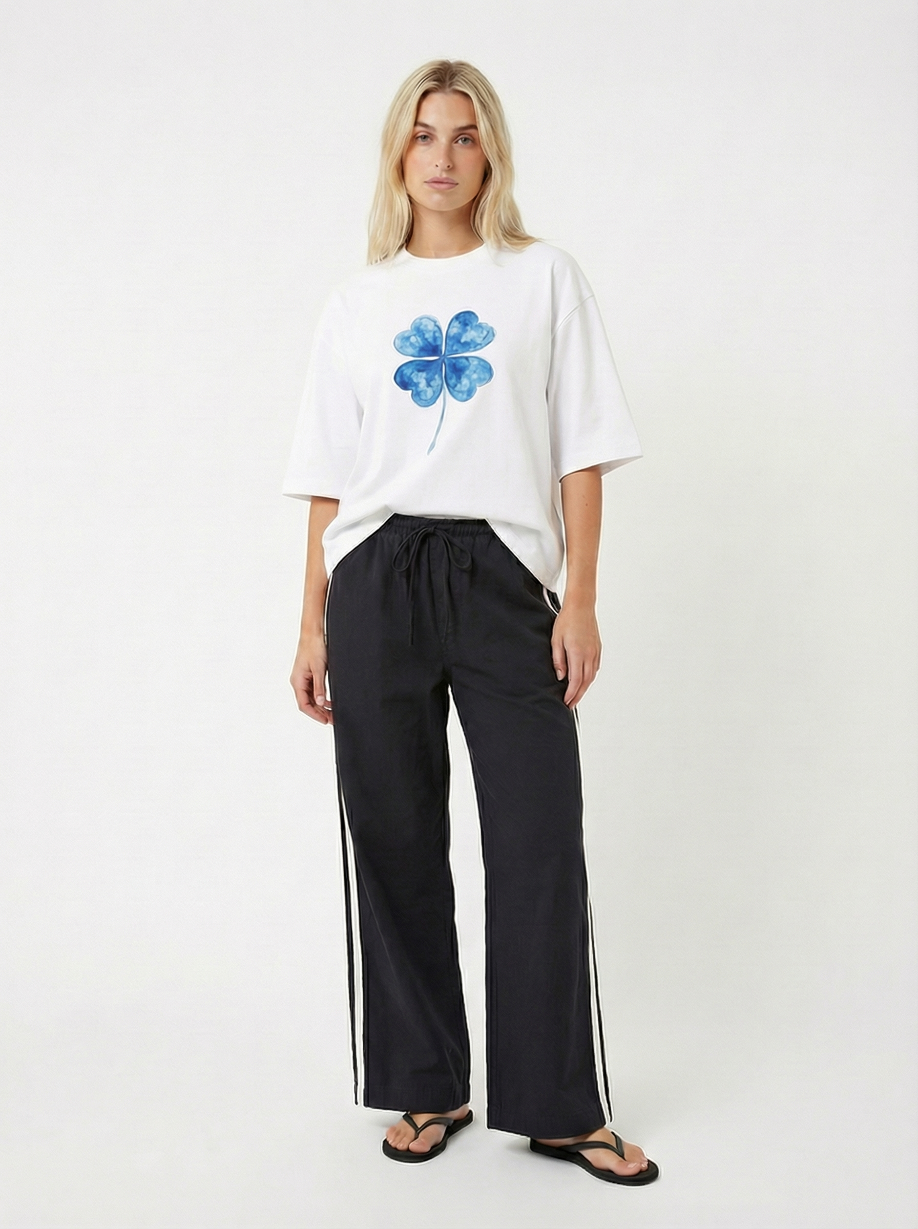 Lucky Clover Boxy Tee