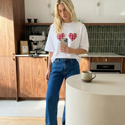 Two Hearts Boxy Tee