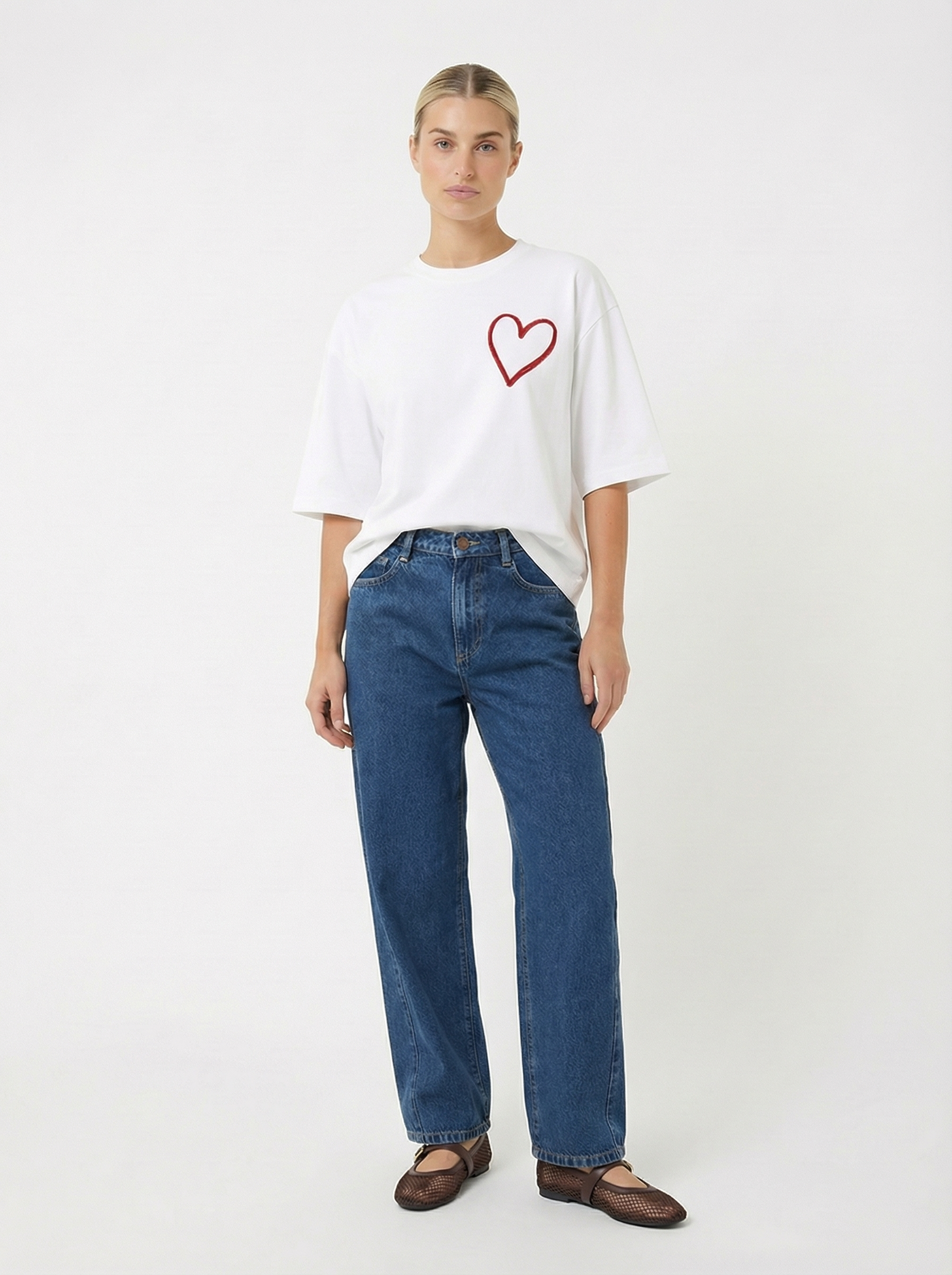 Heart Boxy Tee