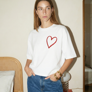 Heart Boxy Tee