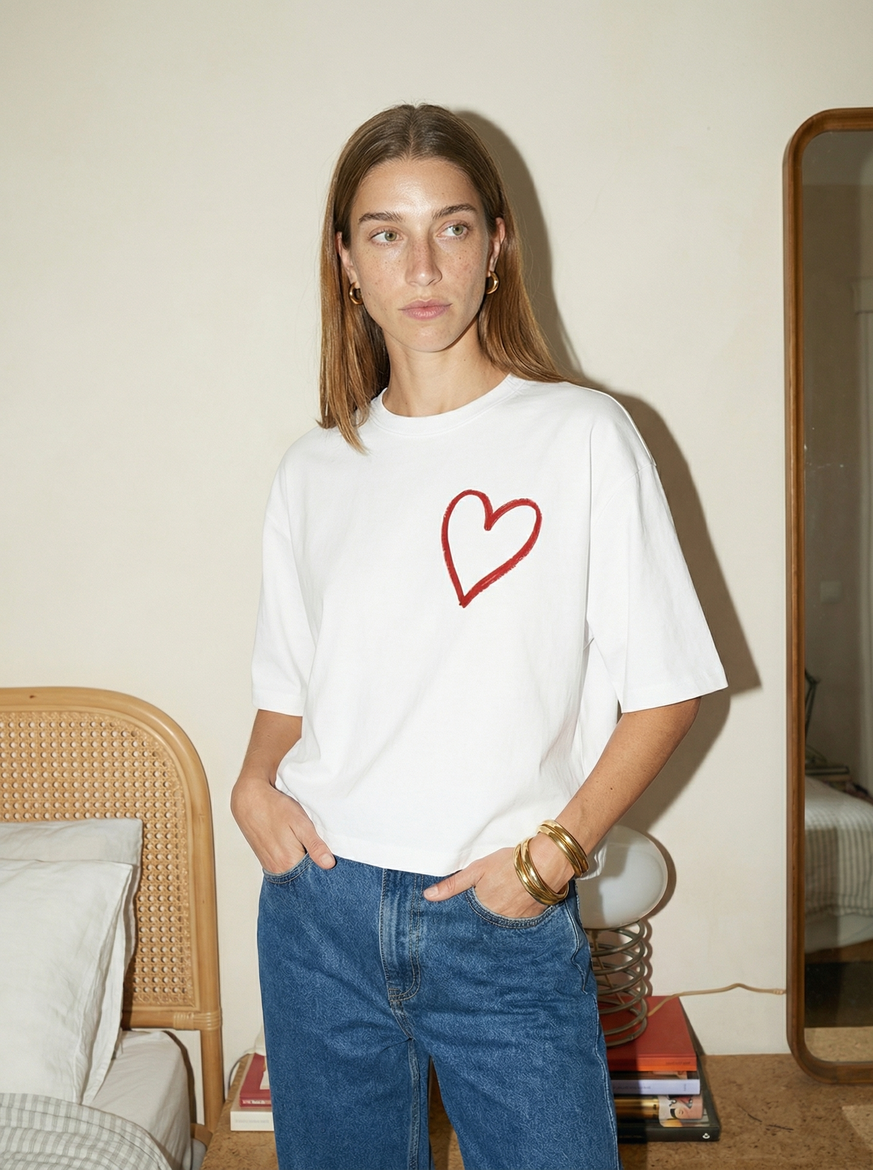 Heart Boxy Tee