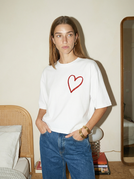 Heart Boxy Tee