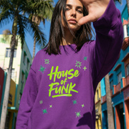 House of Funk Purple Sweatshirt