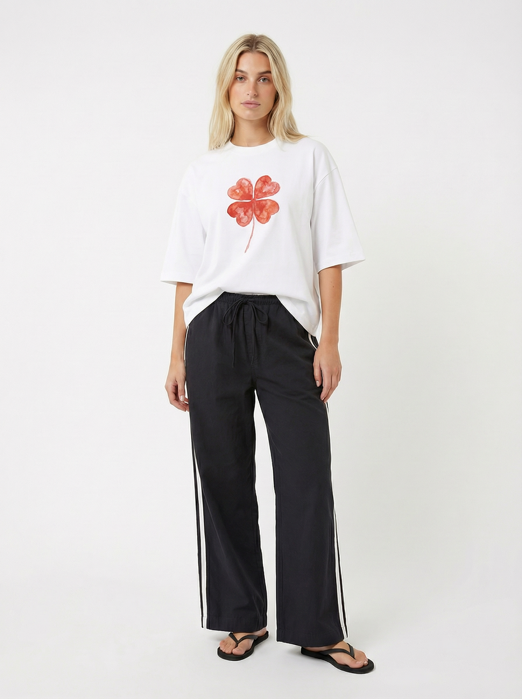 Lucky Clover Boxy Tee