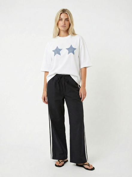 Two Stars Boxy Tee