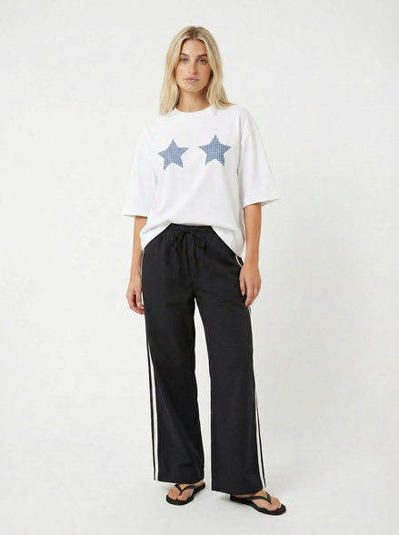 Two Stars Boxy Tee