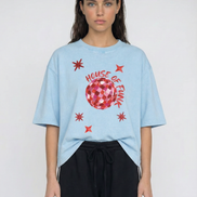 House of Funk Blue Boxy Tee