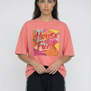 House of Funk Pink Tee