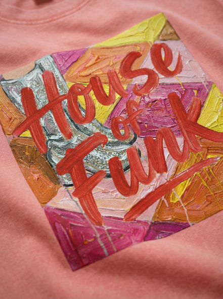 House of Funk Pink Tee