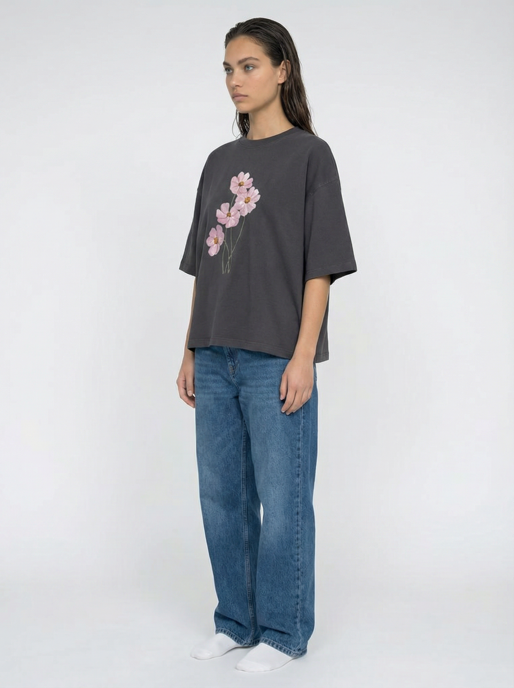 Floral Boxy Tee