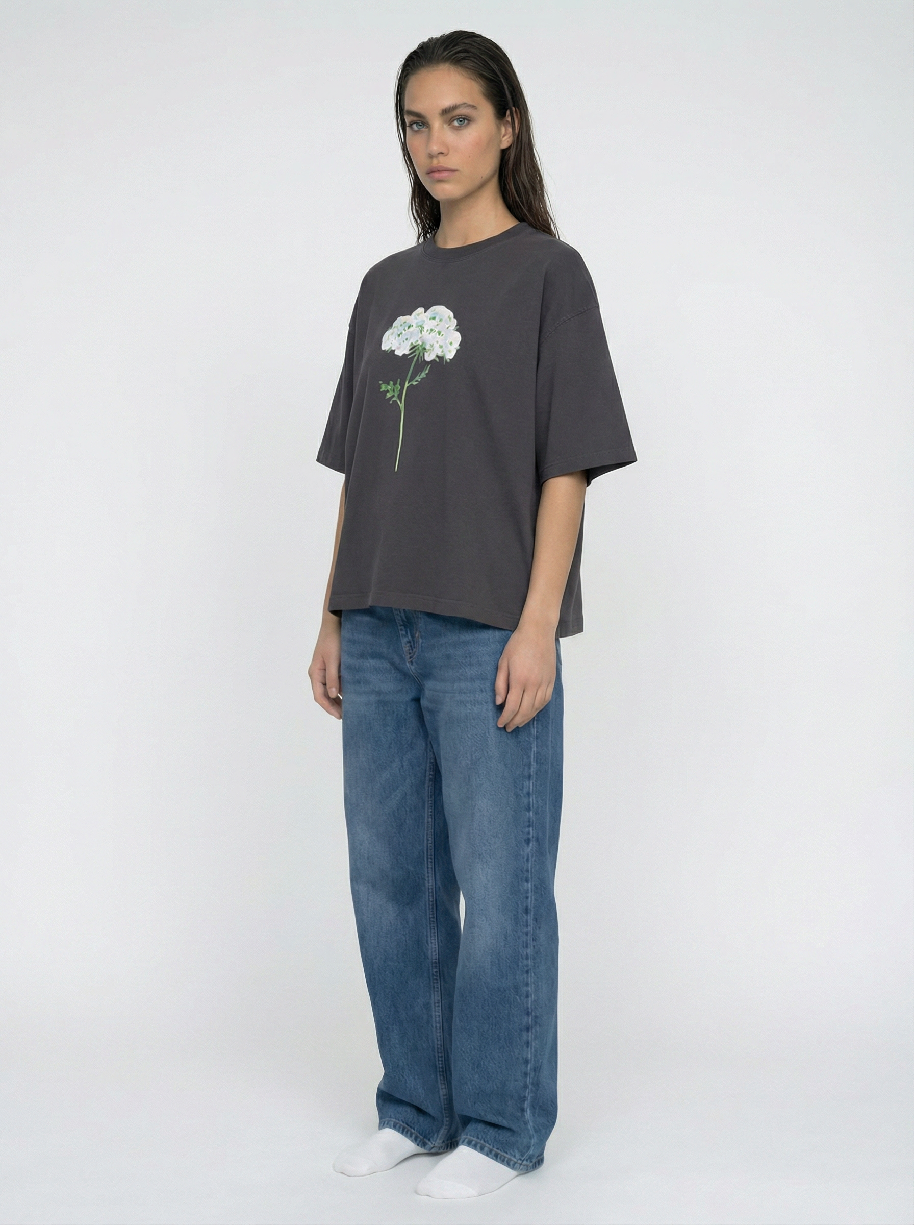 Floral Boxy Tee