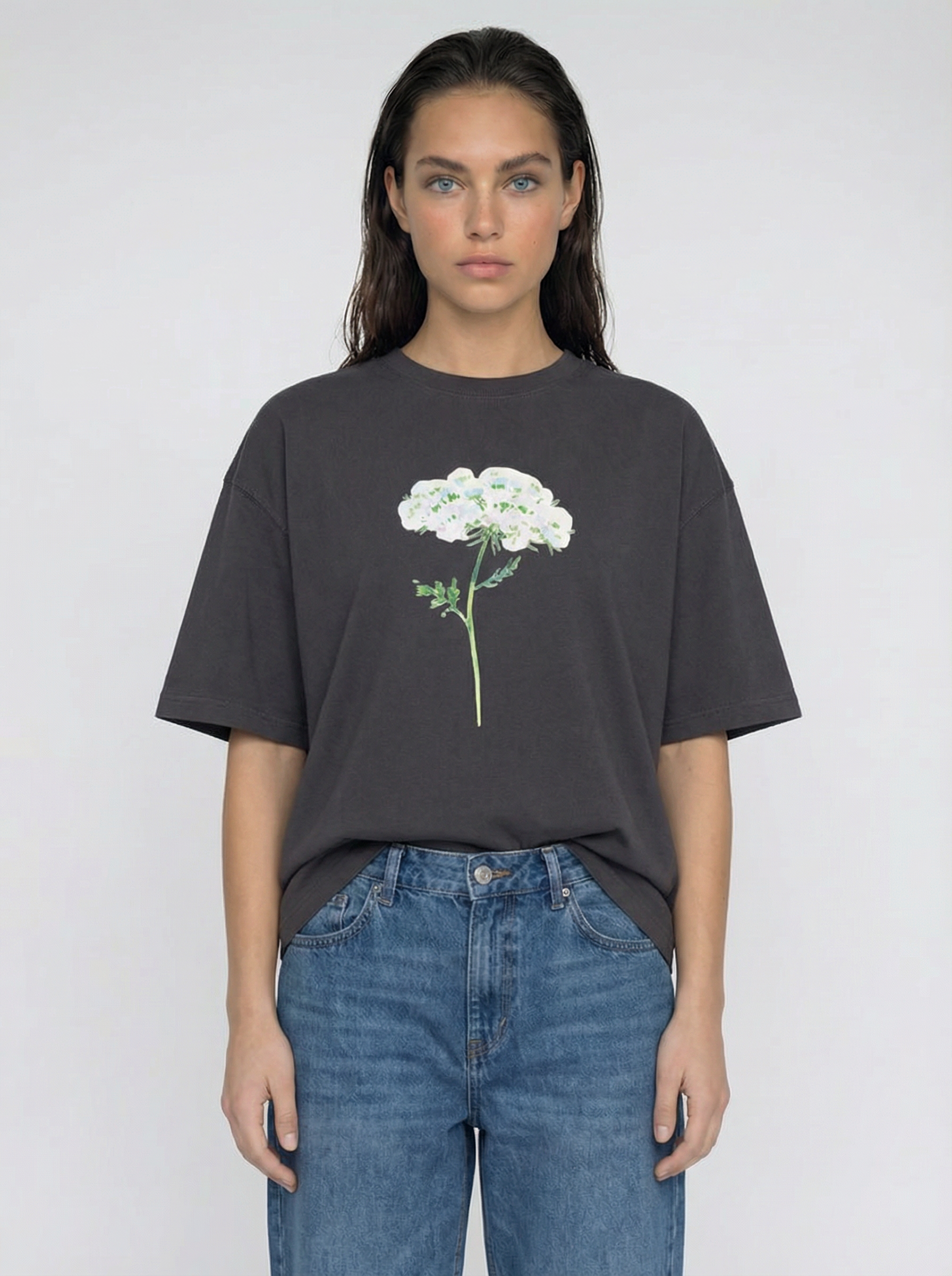 Floral Boxy Tee