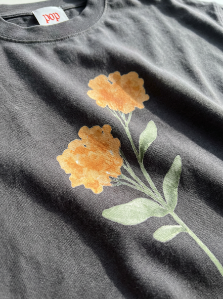 Floral Boxy Tee