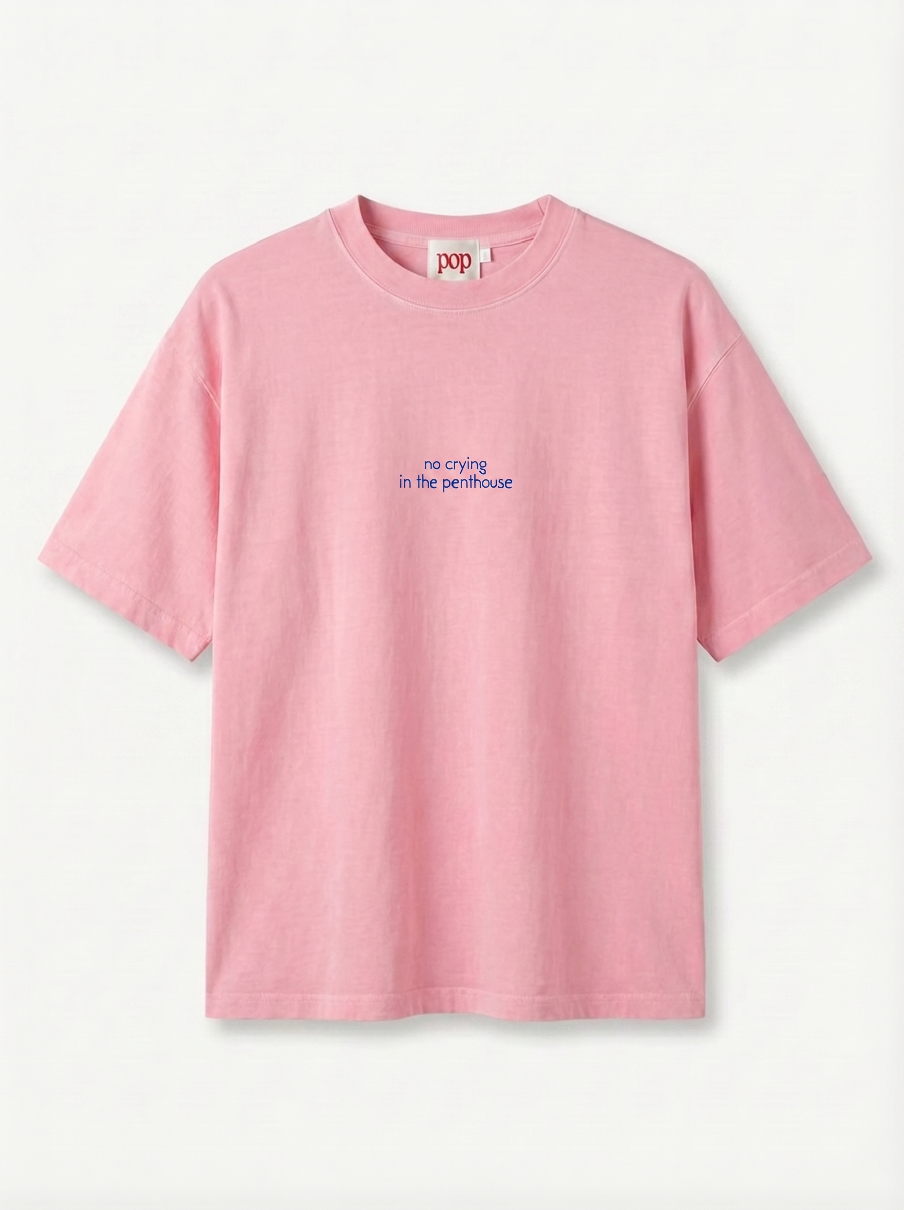 No Crying In The Penthouse Vintage Wash Oversized Tee