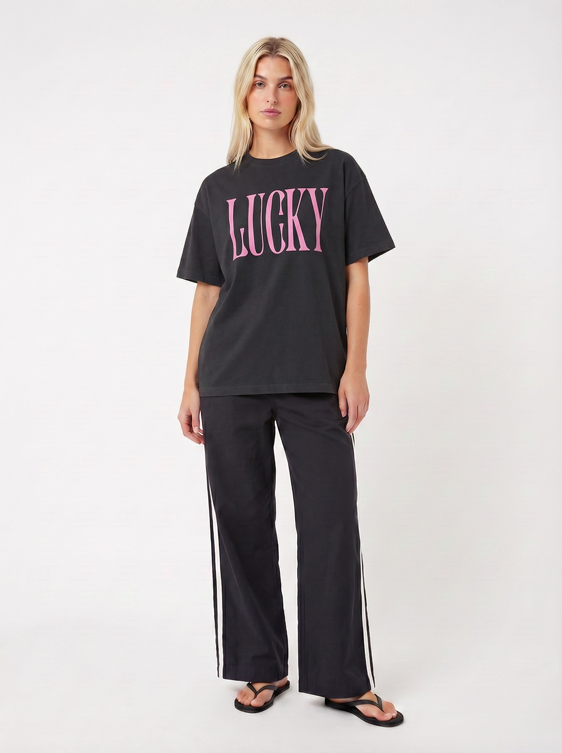 Lucky Vintage Washed Oversized Tee