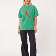 Green Chilli Vintage Wash Tee