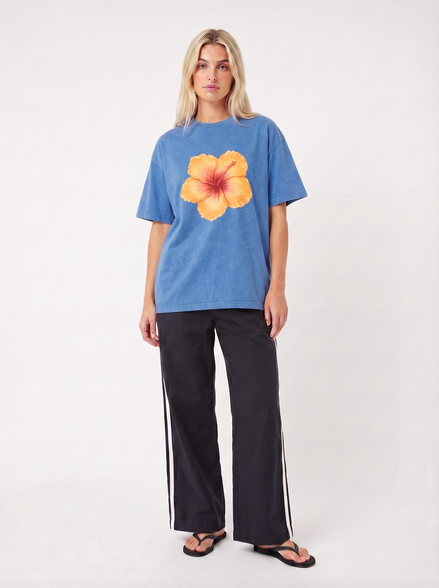 Hibiscus Vintage Wash Tee
