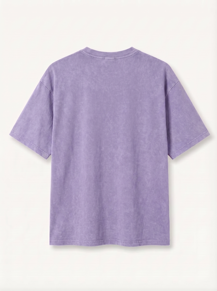 House of Funk Purple Oversized Tee