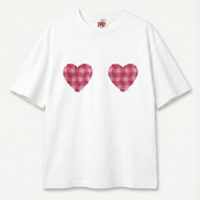 Two Hearts Boxy Tee
