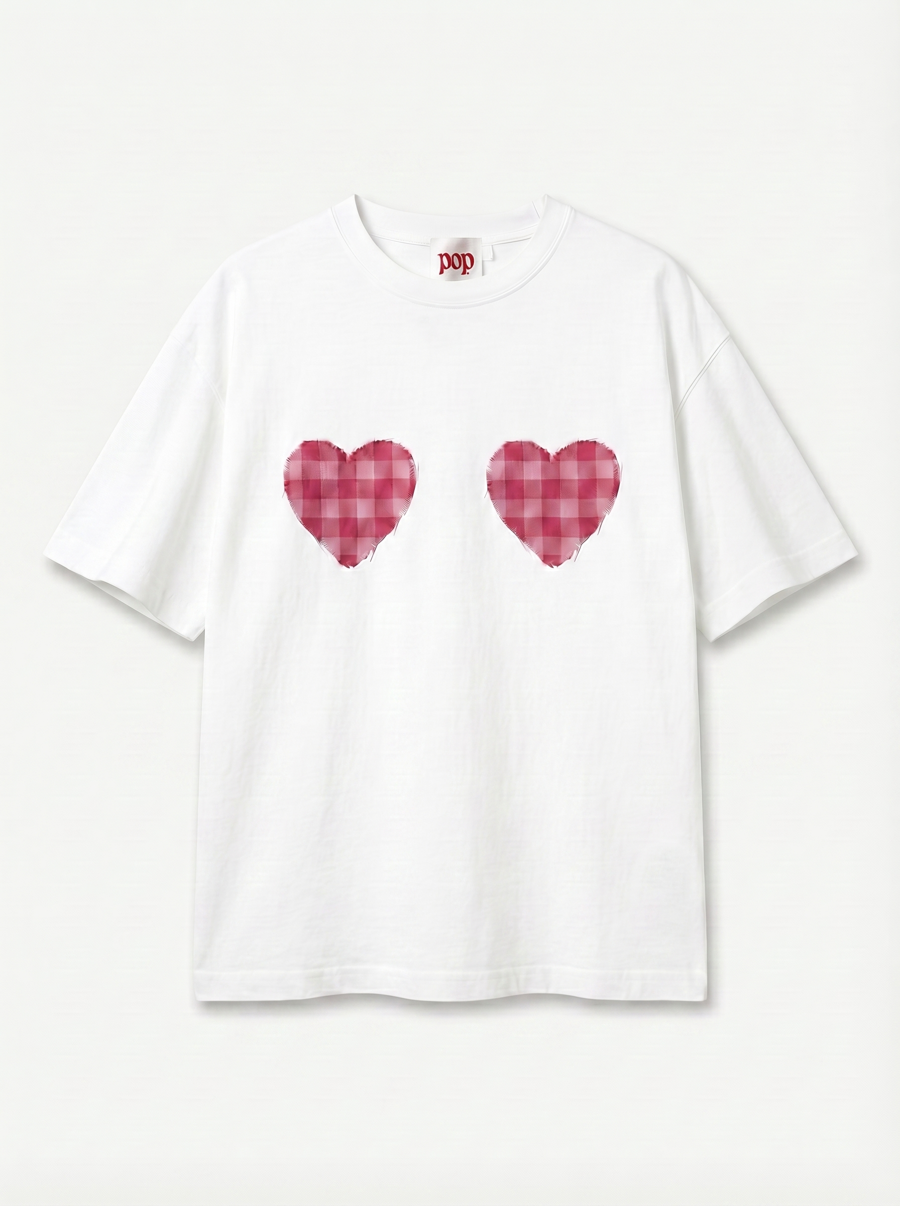Two Hearts Boxy Tee