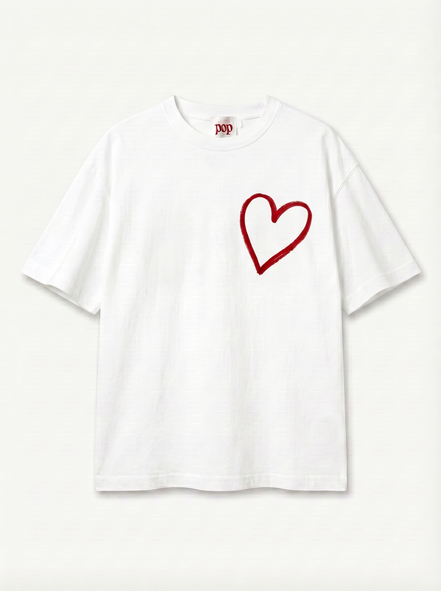 Heart Boxy Tee
