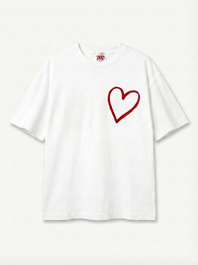 Heart Boxy Tee