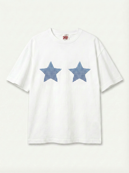 Two Stars Boxy Tee