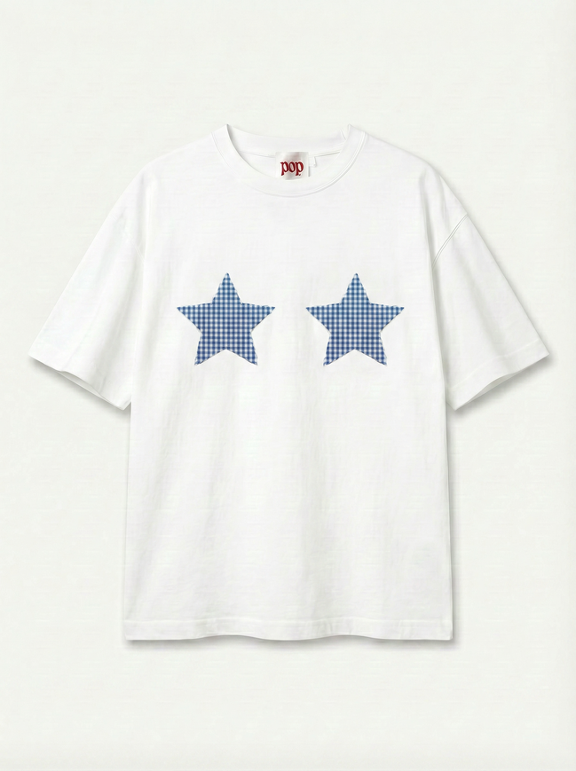 Two Stars Boxy Tee