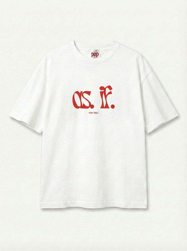 As If Boxy Tee