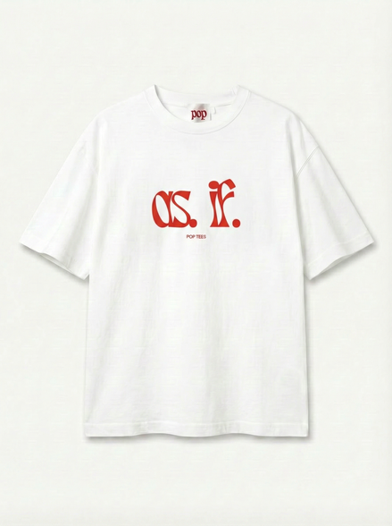 As If Boxy Tee