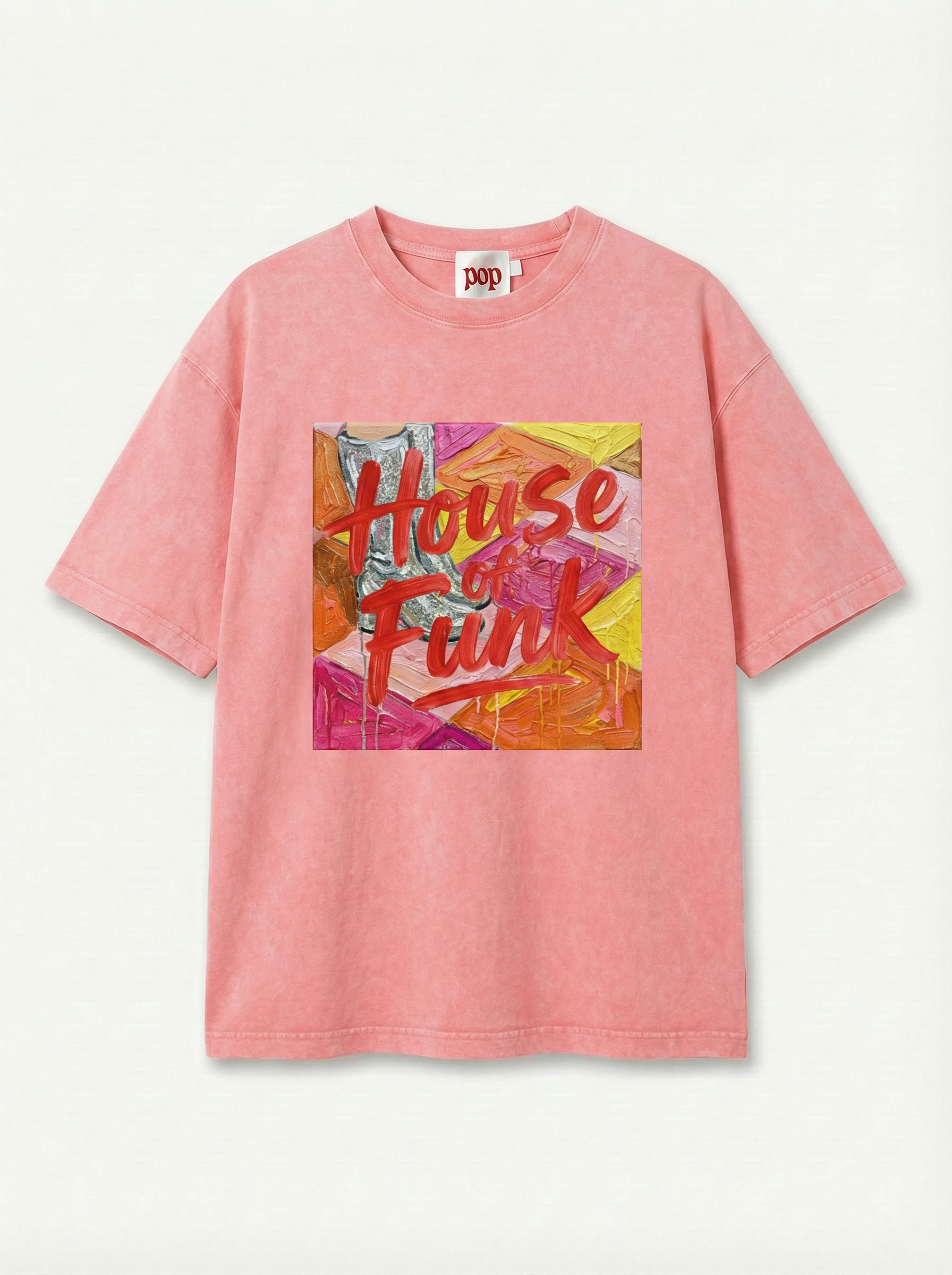 House of Funk Pink Tee