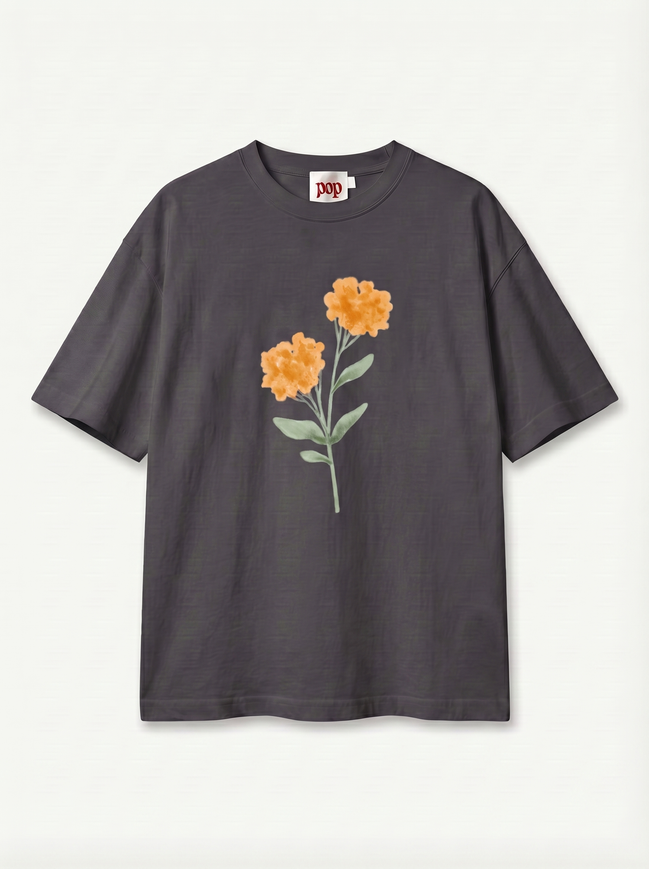 Floral Boxy Tee