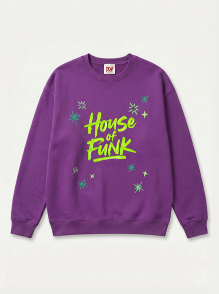 House of Funk Purple Sweatshirt