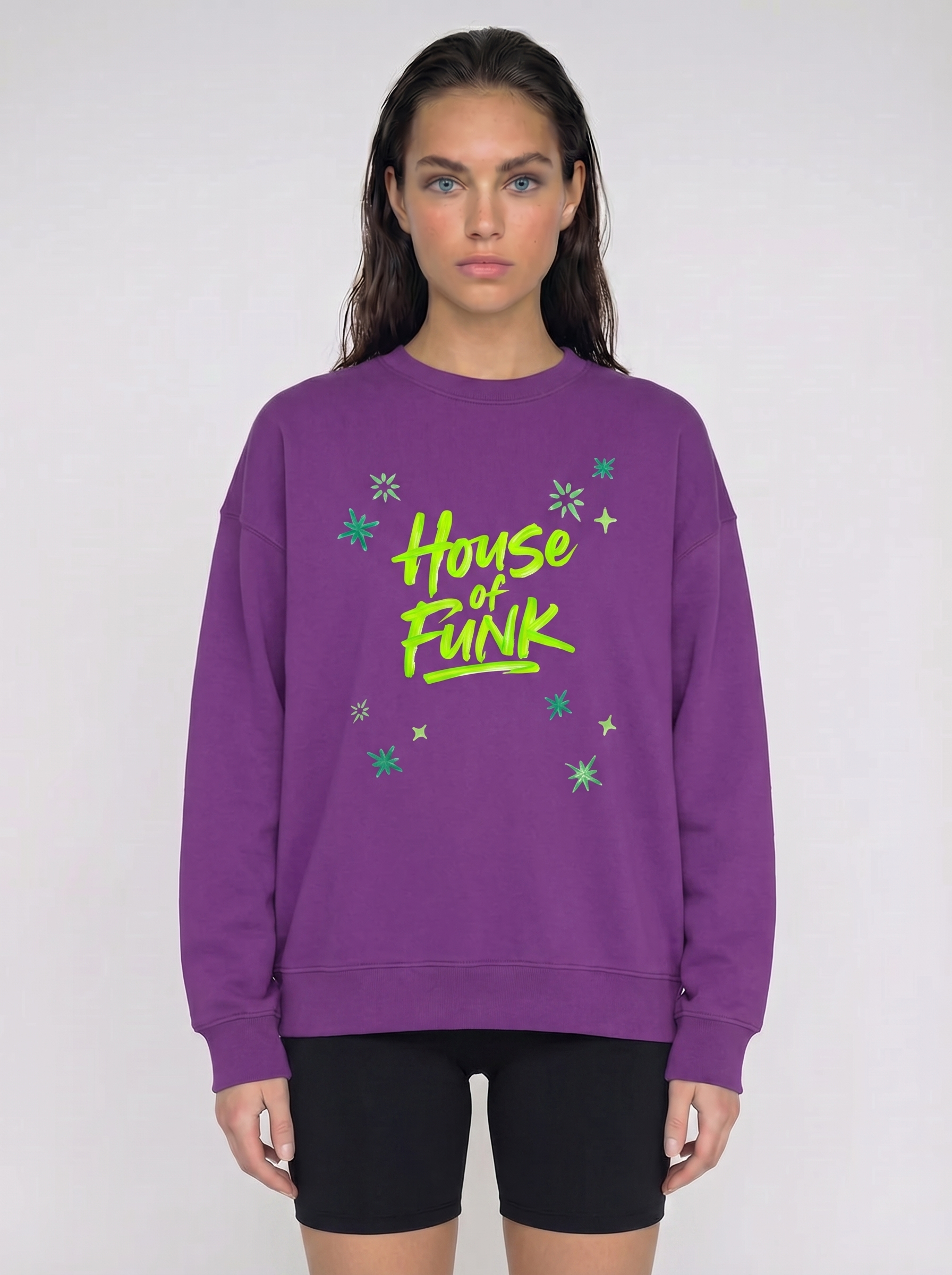 House of Funk Purple Sweatshirt