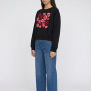 Vintage Washed Cropped Sweatshirt