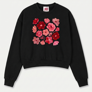 Vintage Washed Cropped Sweatshirt