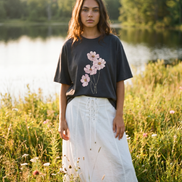 Floral Boxy Tee