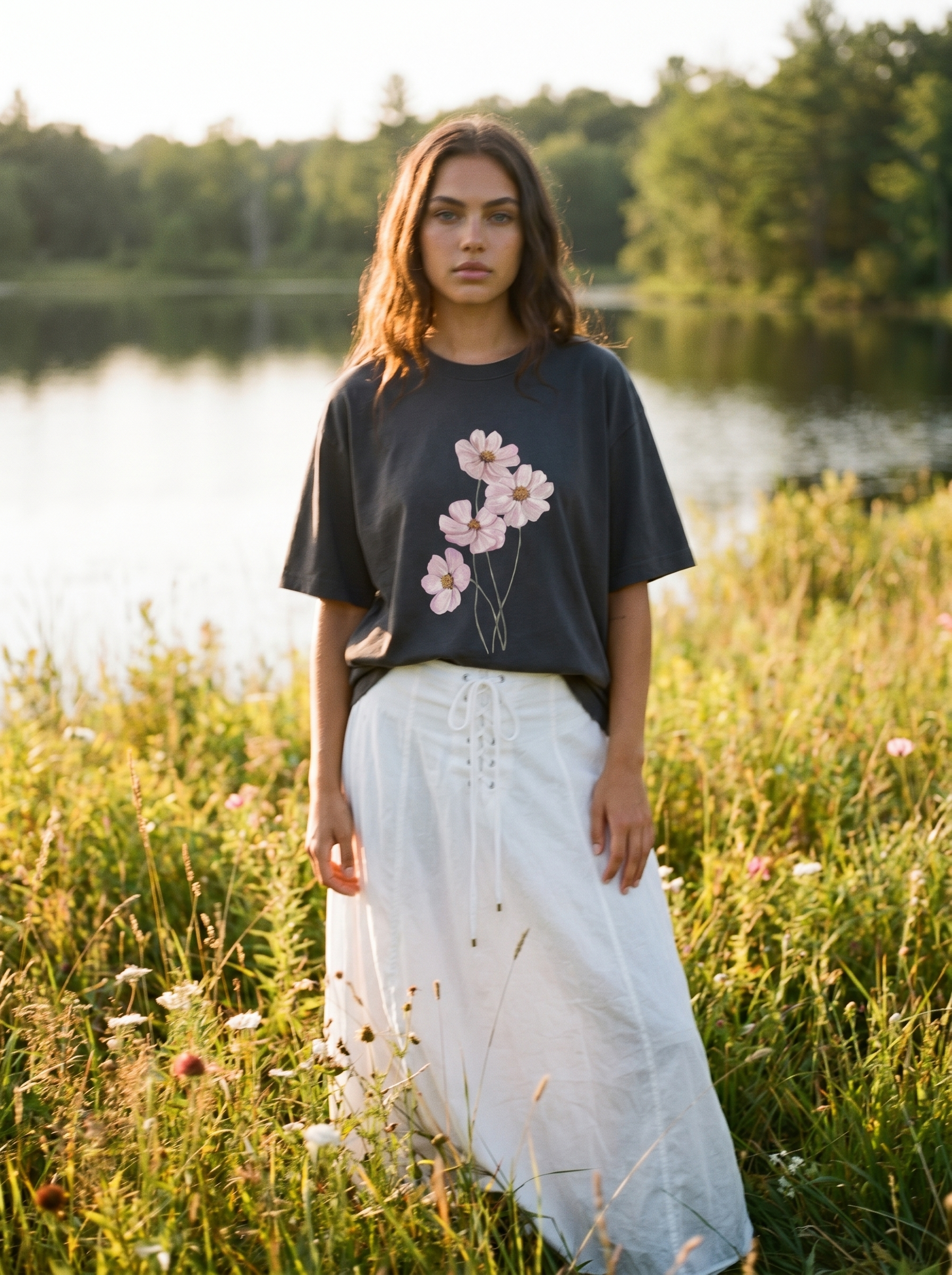 Floral Boxy Tee