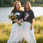 Floral Boxy Tee